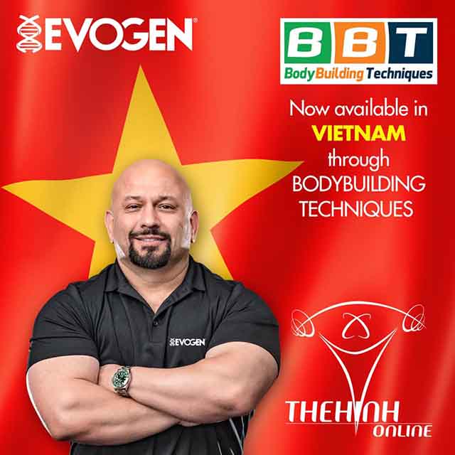 BBT hợp tác cùng thương hiệu hàng đầu Evogen