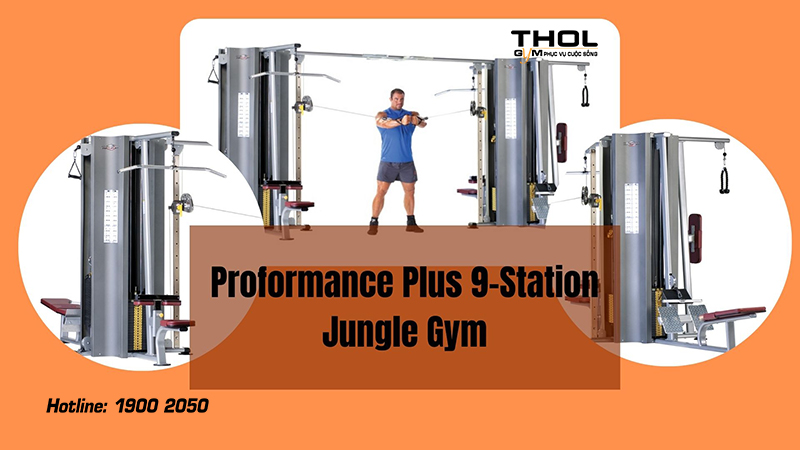Proformance Plus 9-Station Jungle Gym 